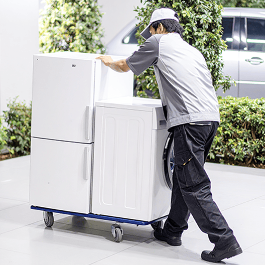 重い電子レンジも出張・宅配で搬出対応