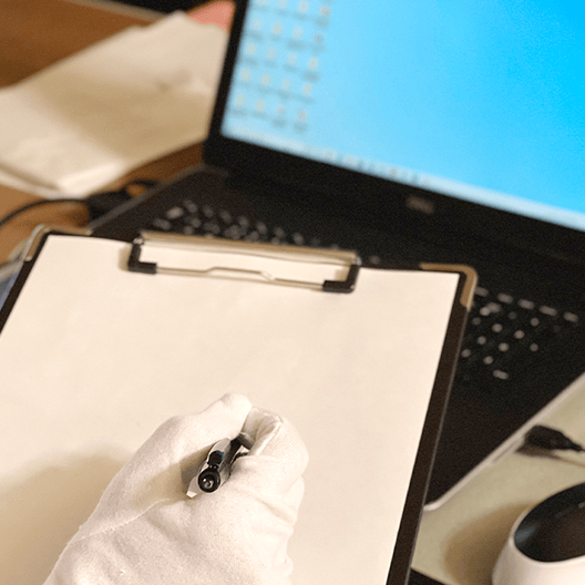 端末の初期設定とクリーニング